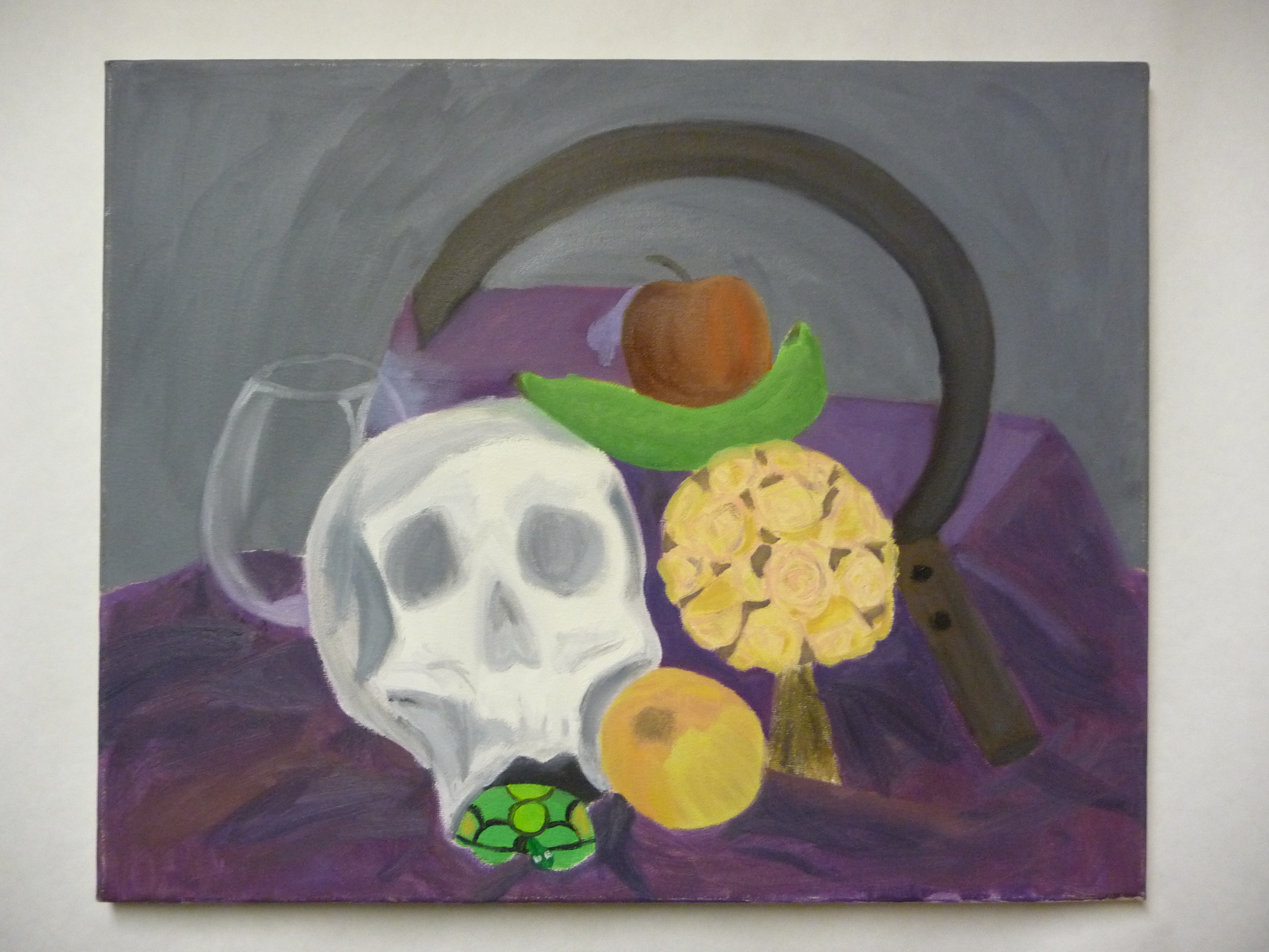 Sickle and Skull Still Life