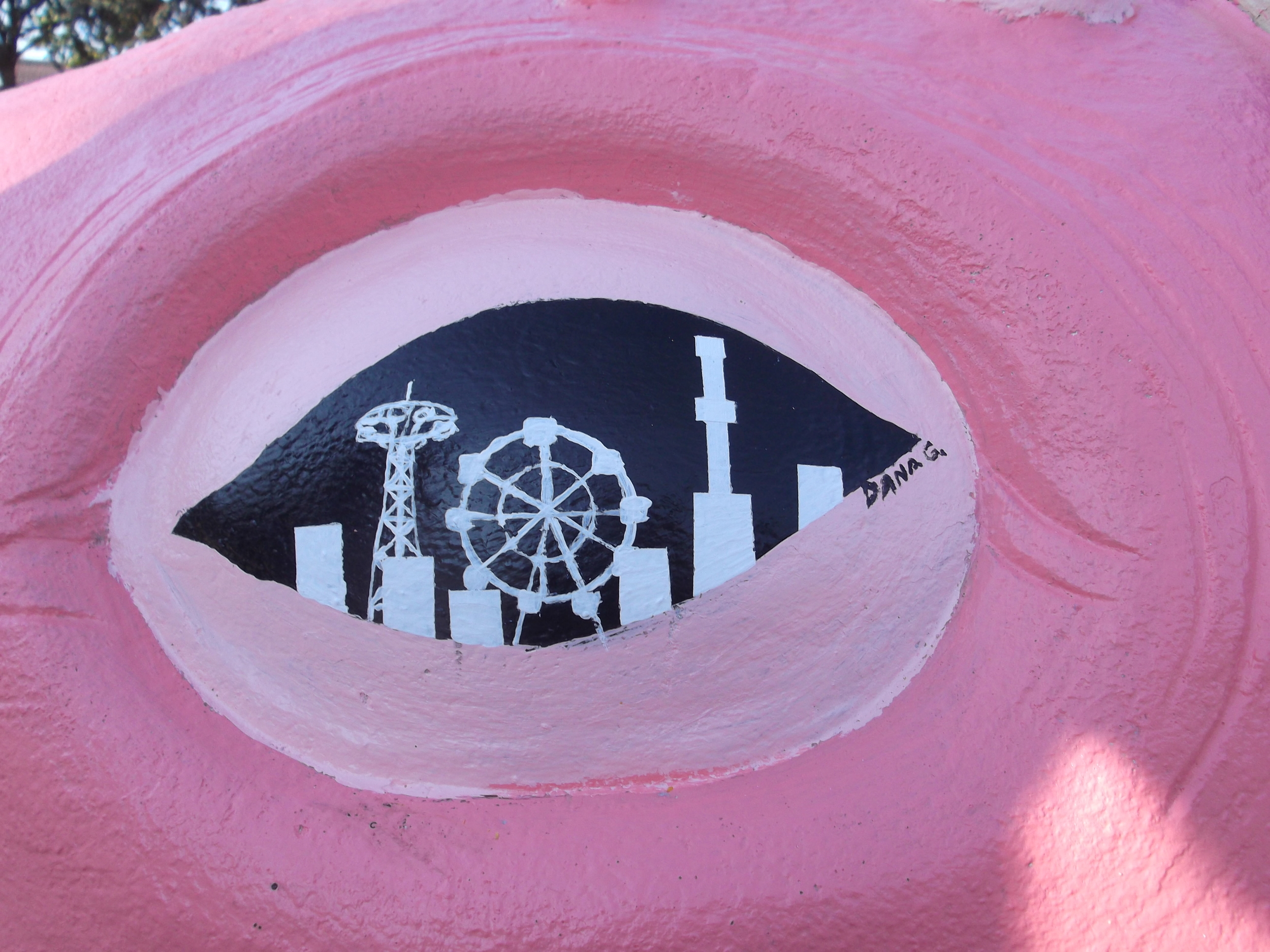  The eye of the Octopus that faces towards&nbsp;Coney Island 