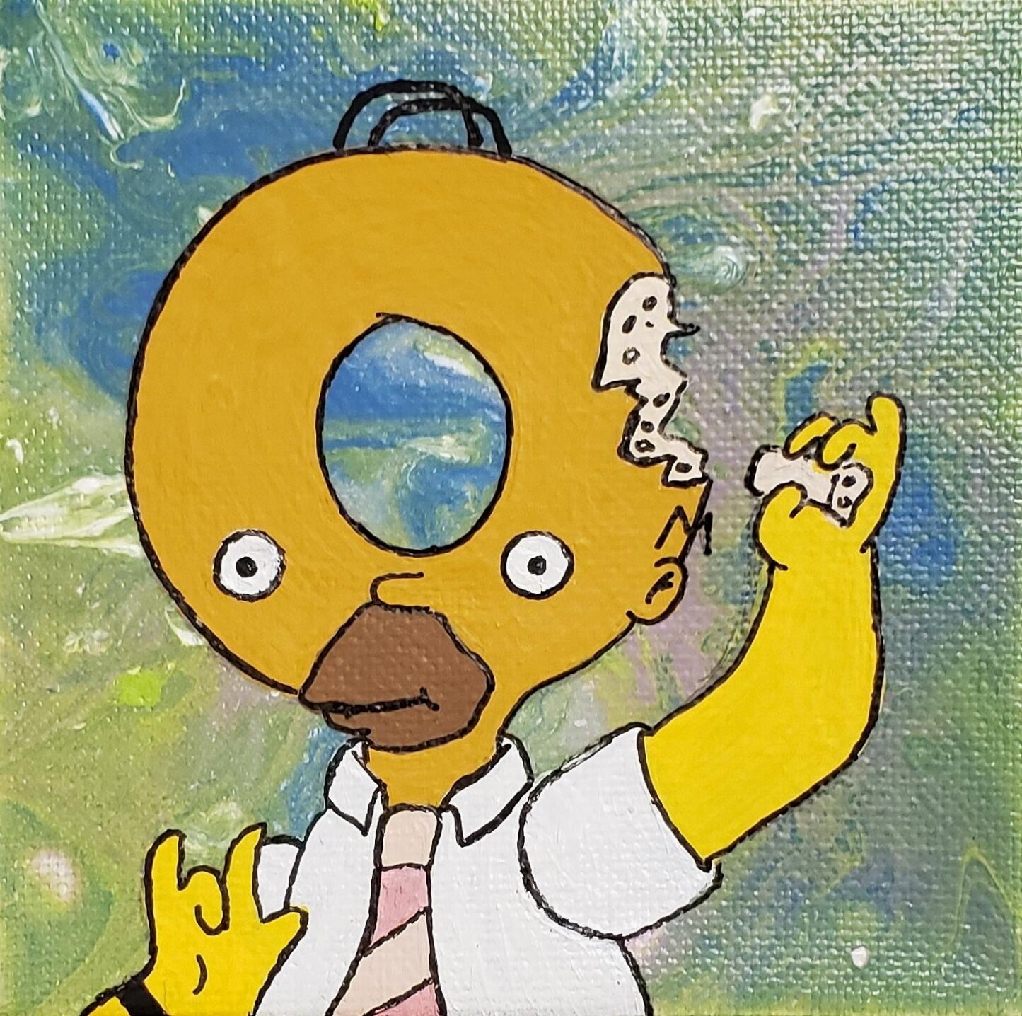 Donuthead Homer