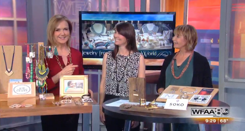 WFAA Good Morning Texas "Jewelry From Around The World", 15 October 2015