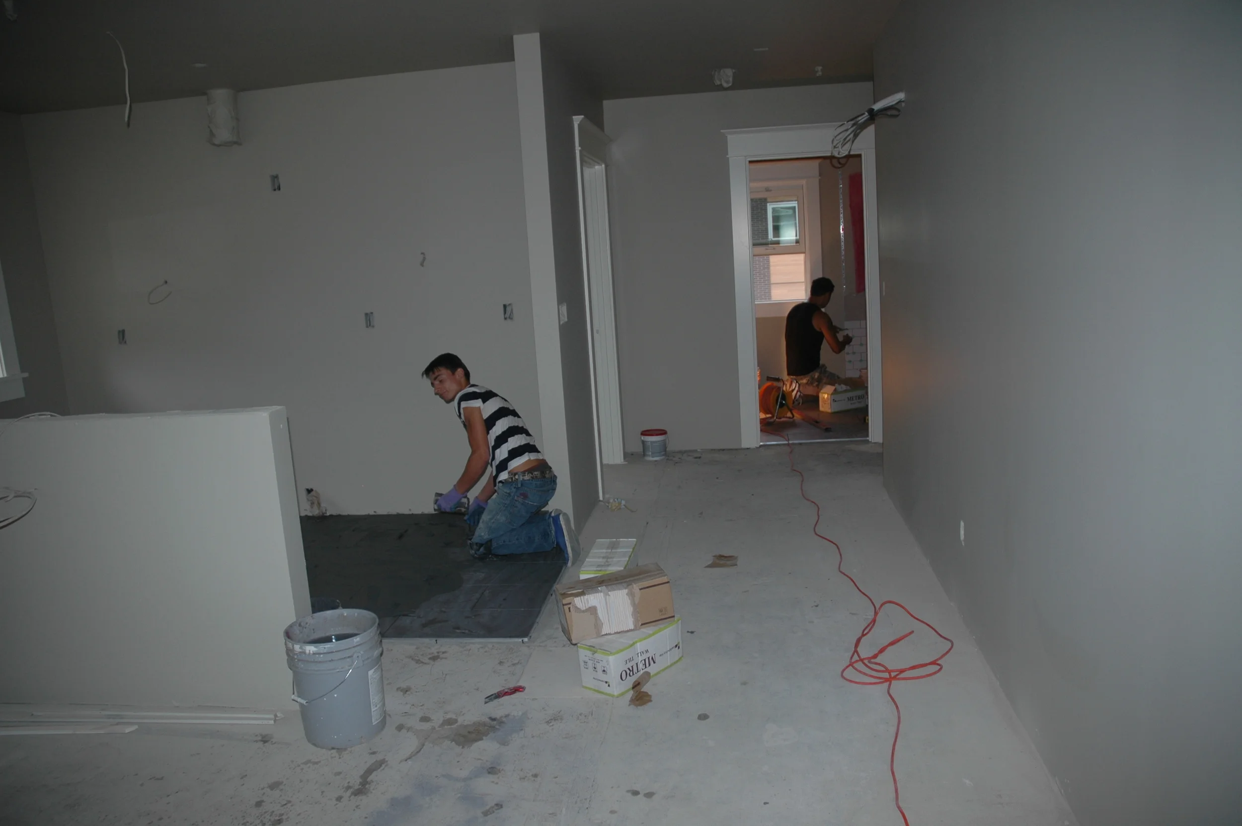 Kitchen and bathroom for the Sellwood