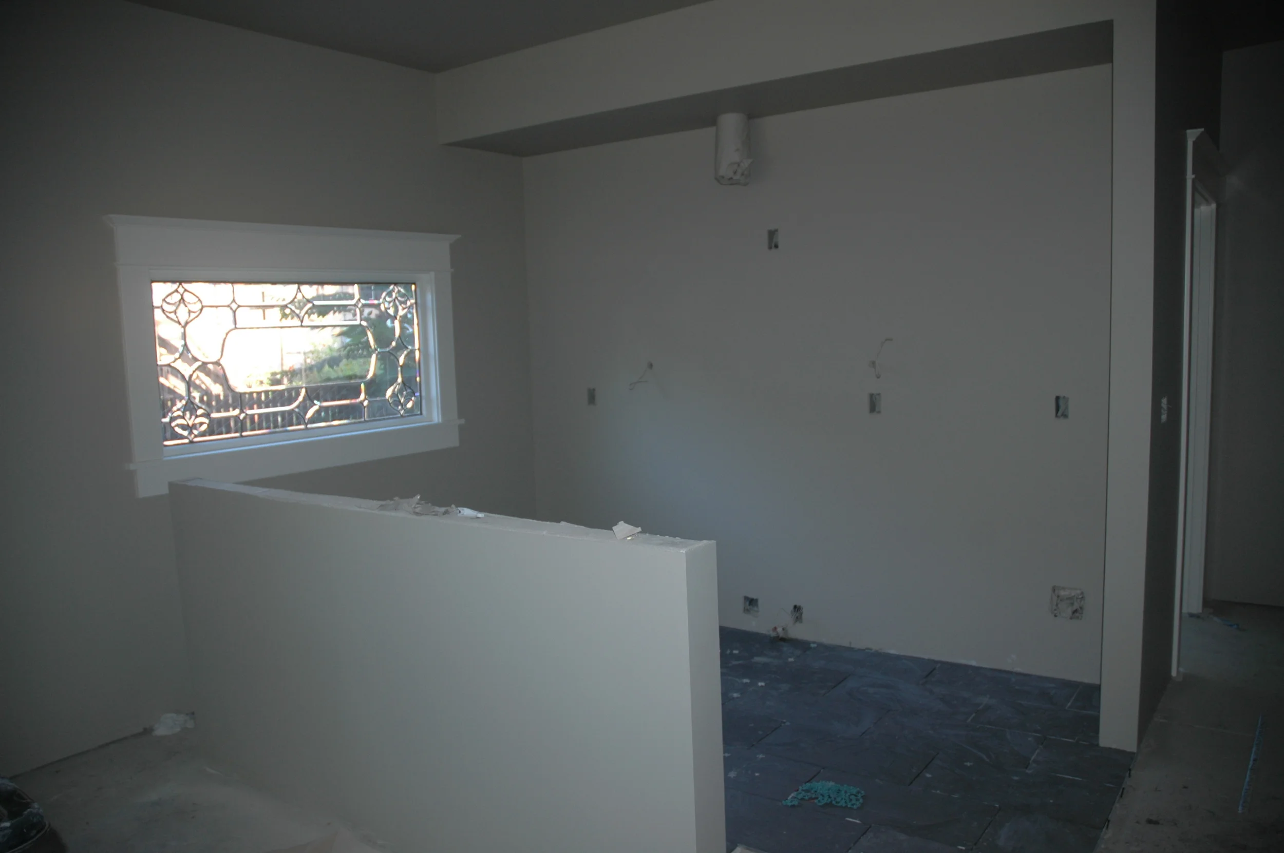 Ready for cabinets and countertops