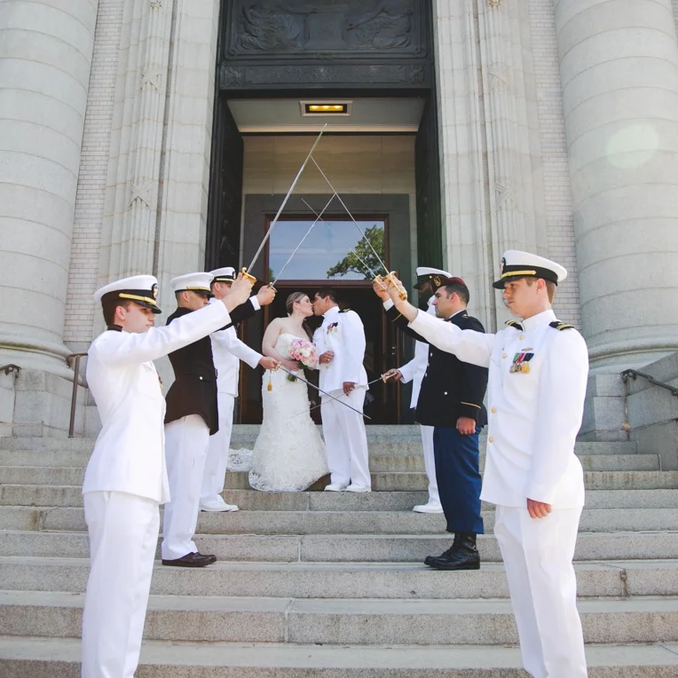 Lindsay + Joshua - Naval Academy Wedding
