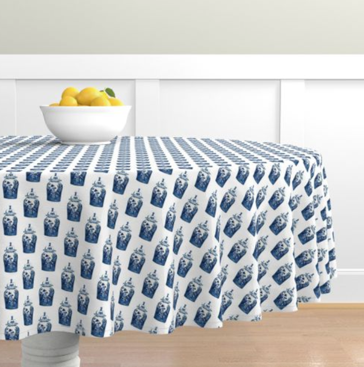 Ginger Round Tablecloth