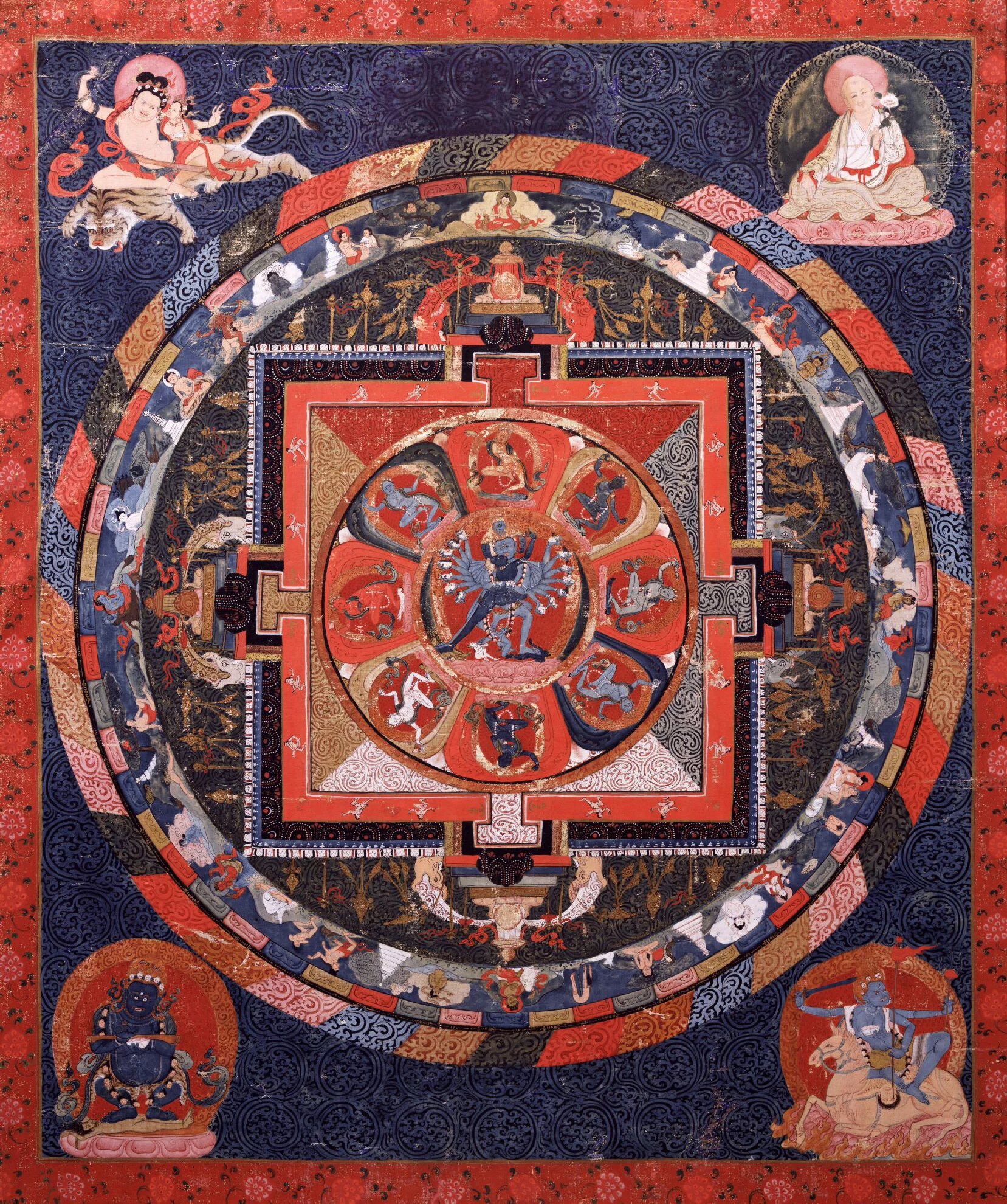 Havajra Mandala at the Rubin Museum of Art, New York City
