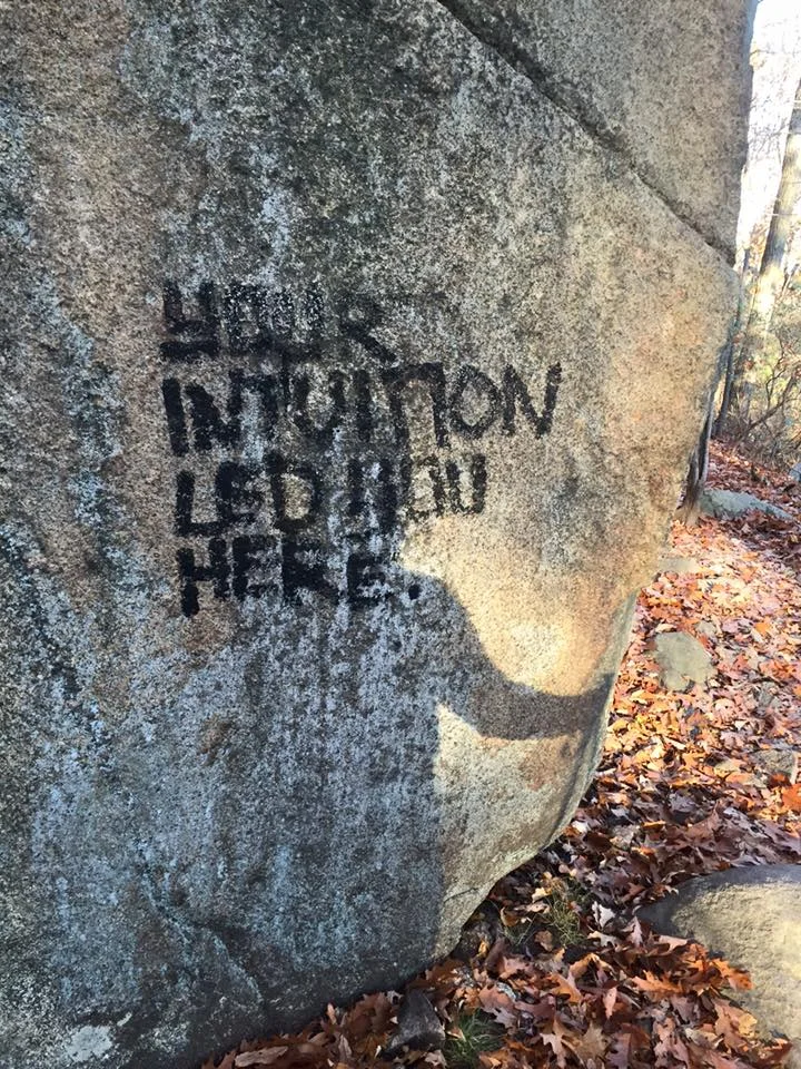 Your intuition led you here.