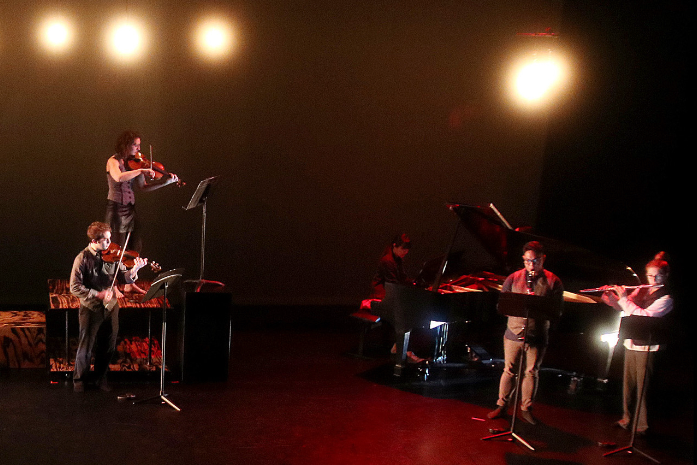 Aura Contemporary Ensemble @ University of Houston - Hell's Kitchen, I See You (Quartet Version), &amp; Spring Songs