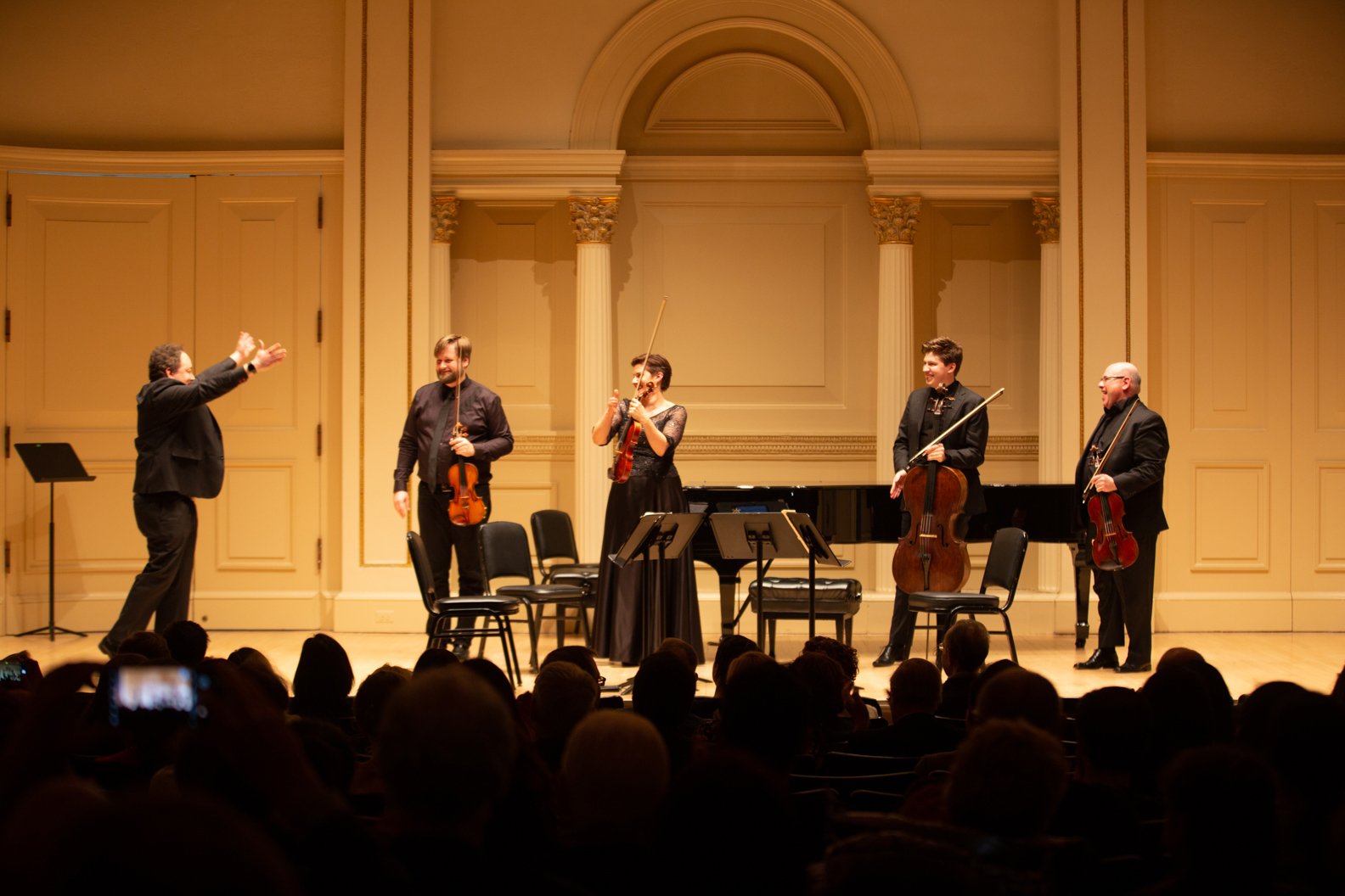 World Premiere of String Quartet No. 3 at Carnegie Hall, Weill Hall