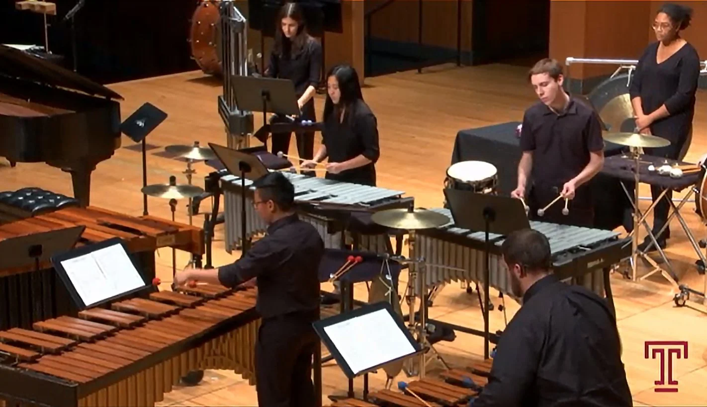 Temple University Percussion Ensemble - Stealing Thunder