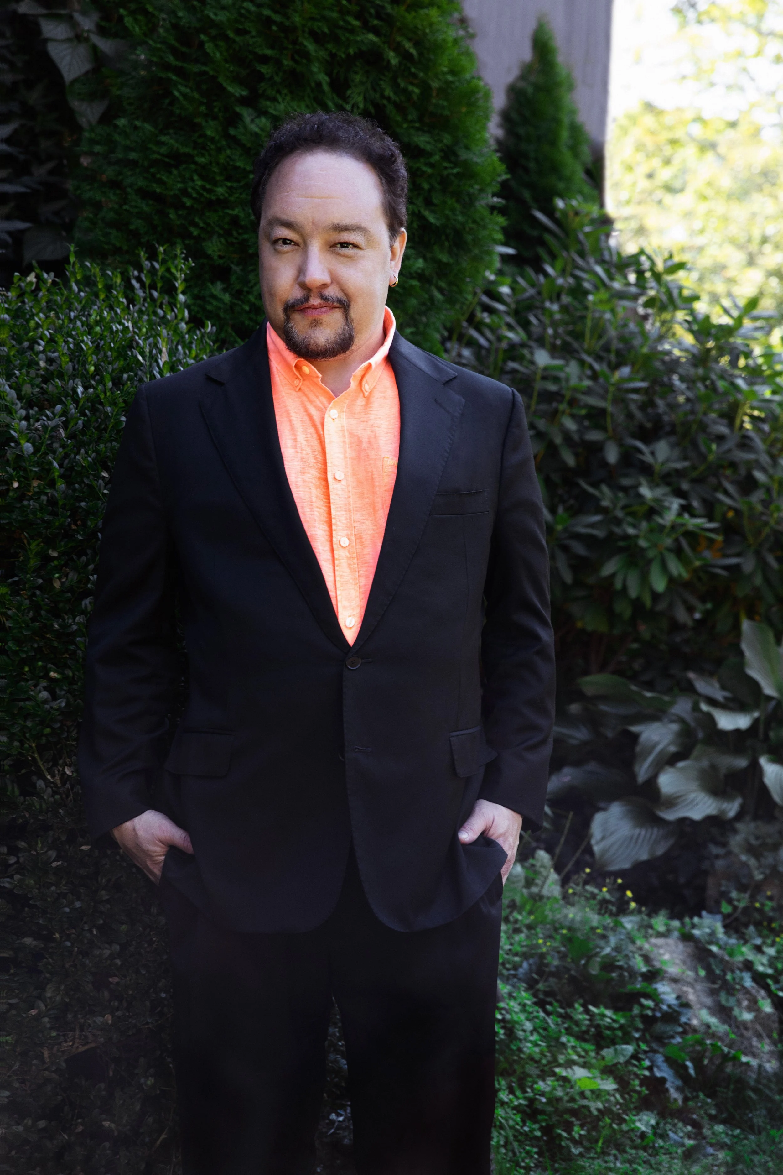 Robert Paterson: Orange Shirt, Standing Looking Forward (2024)