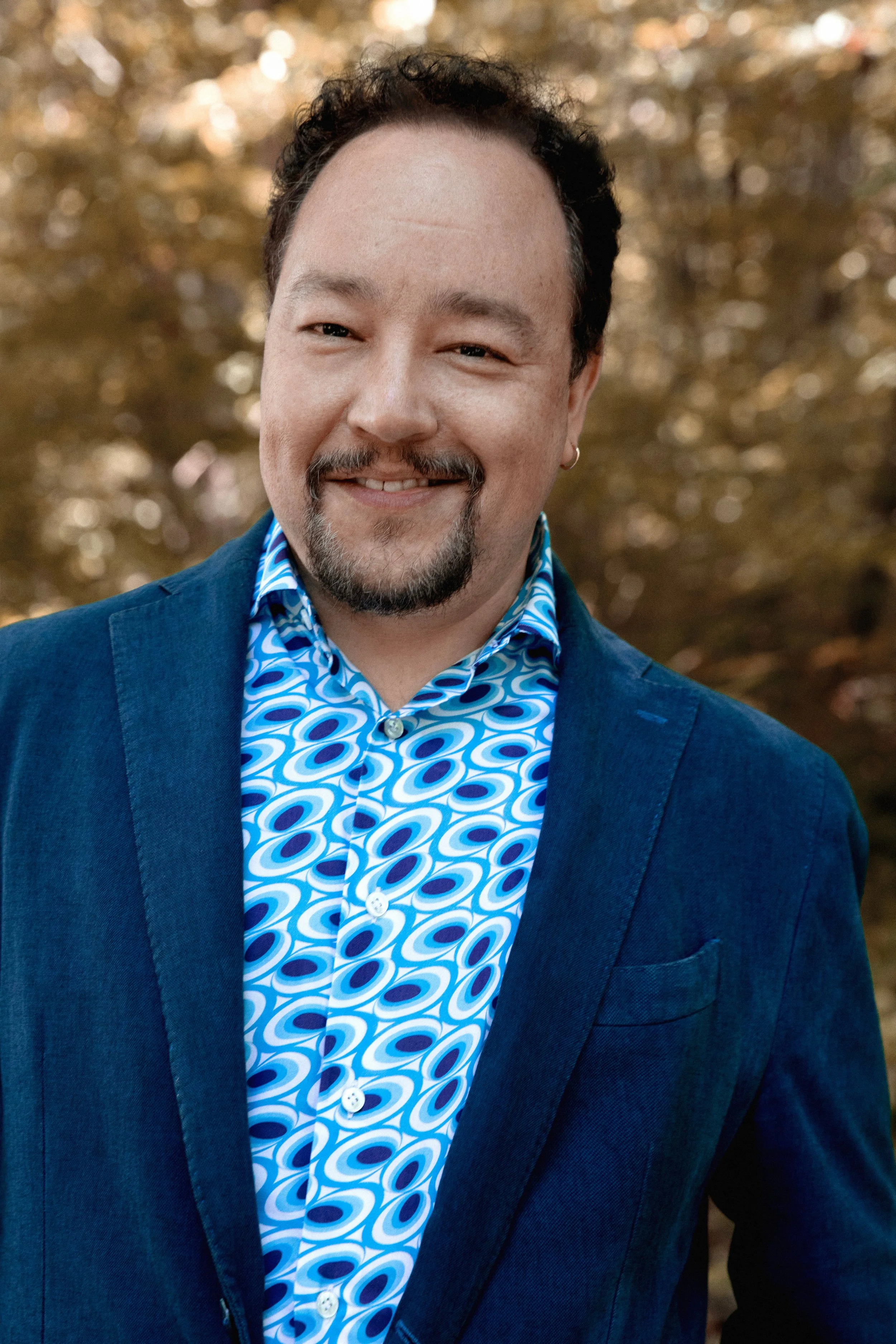 Robert Paterson: Blue Jacket, Front Portrait 2 (2024)