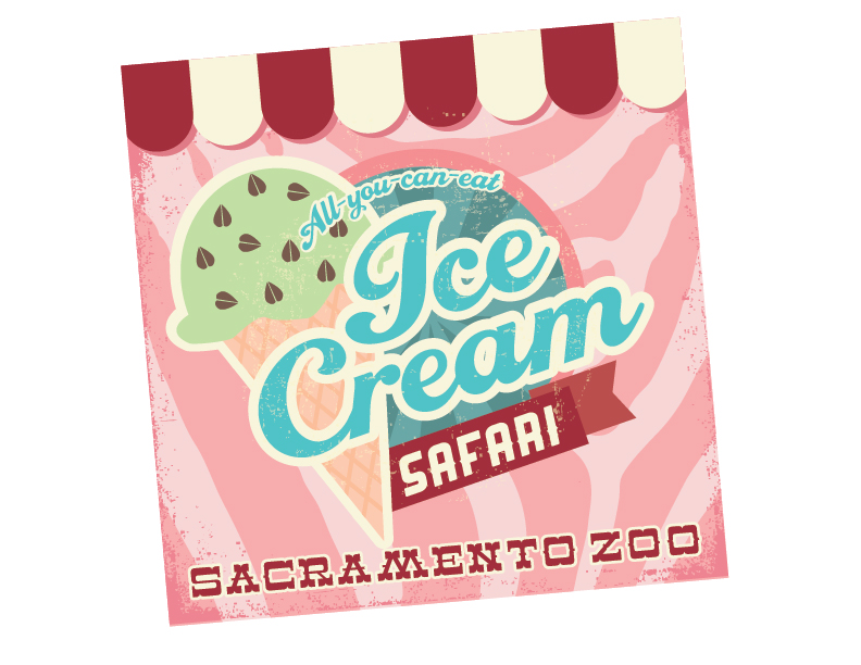 Sacramento Zoo's Ice Cream Safari