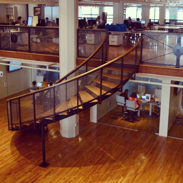 Guard Railing and Spiral Staircase