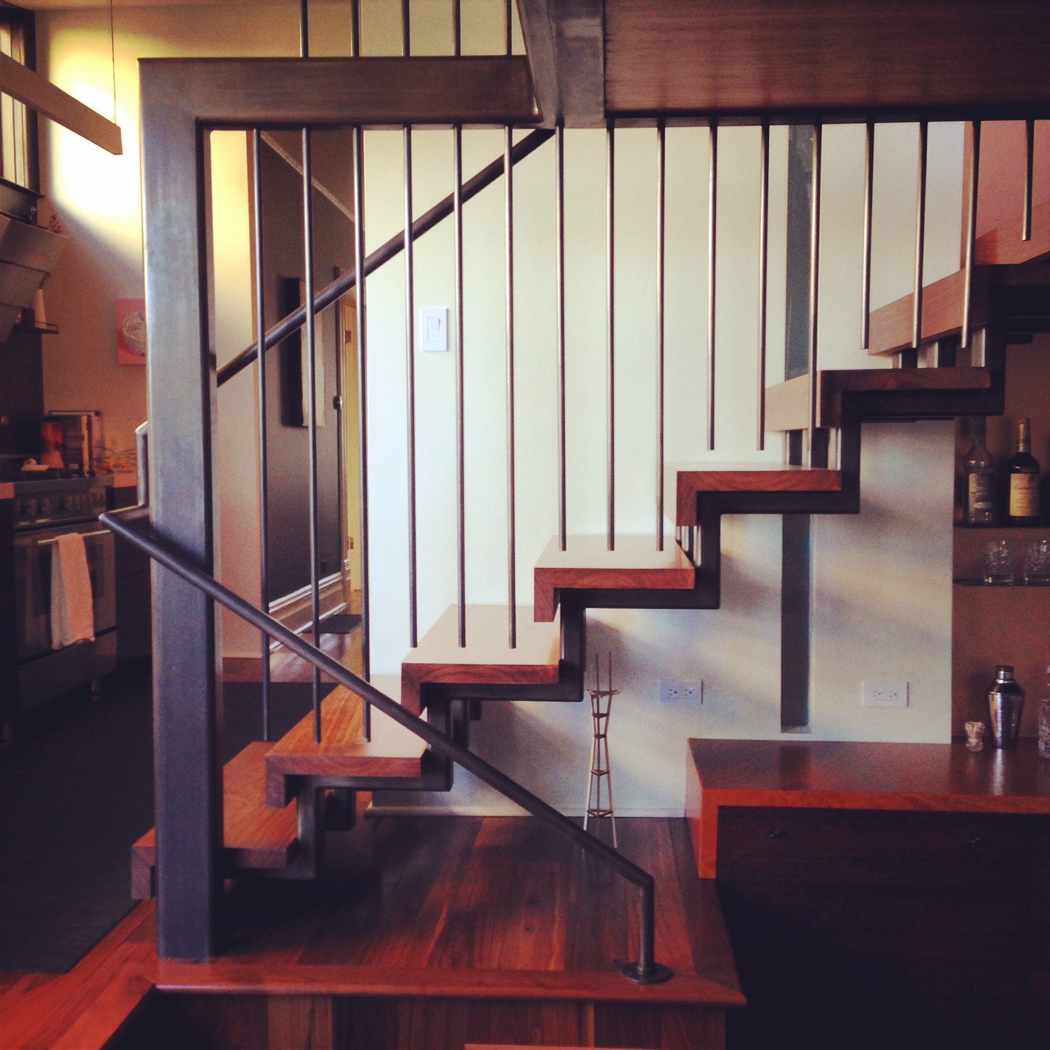 Pierced Steel Railing