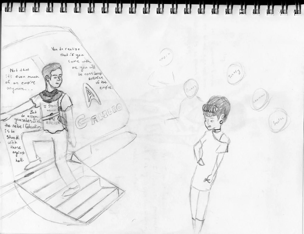 'Rebel Trek' crew (unfinished)