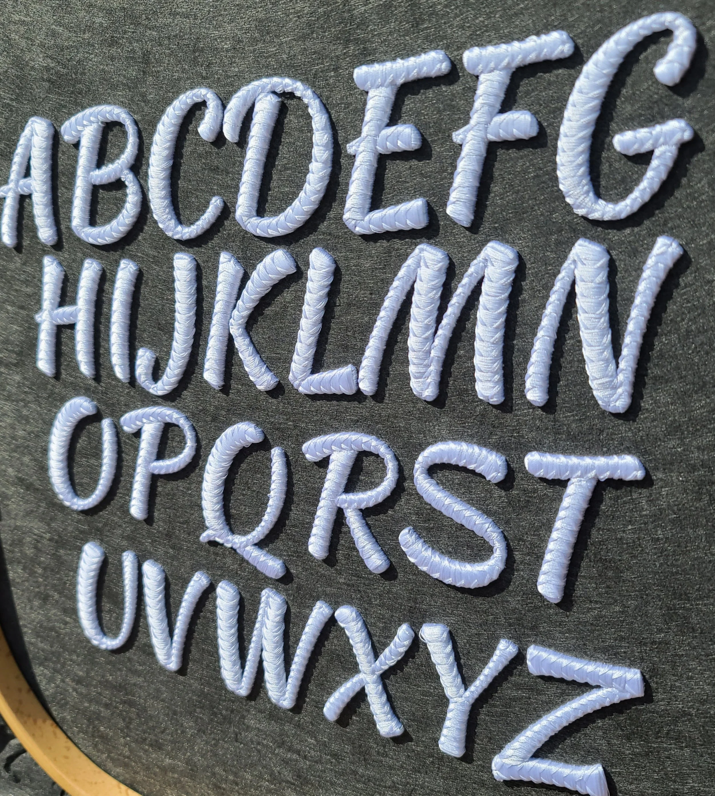 Snake Lettering N Snake Lettering Font