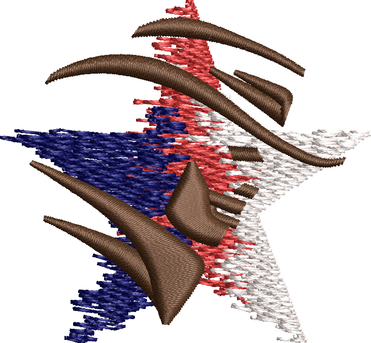 Texas Cowboy With Star