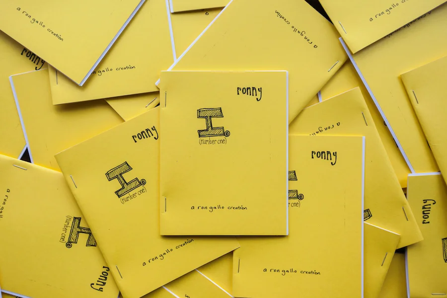 "RONNY" zine: Issue #1 w/ Live Album Download