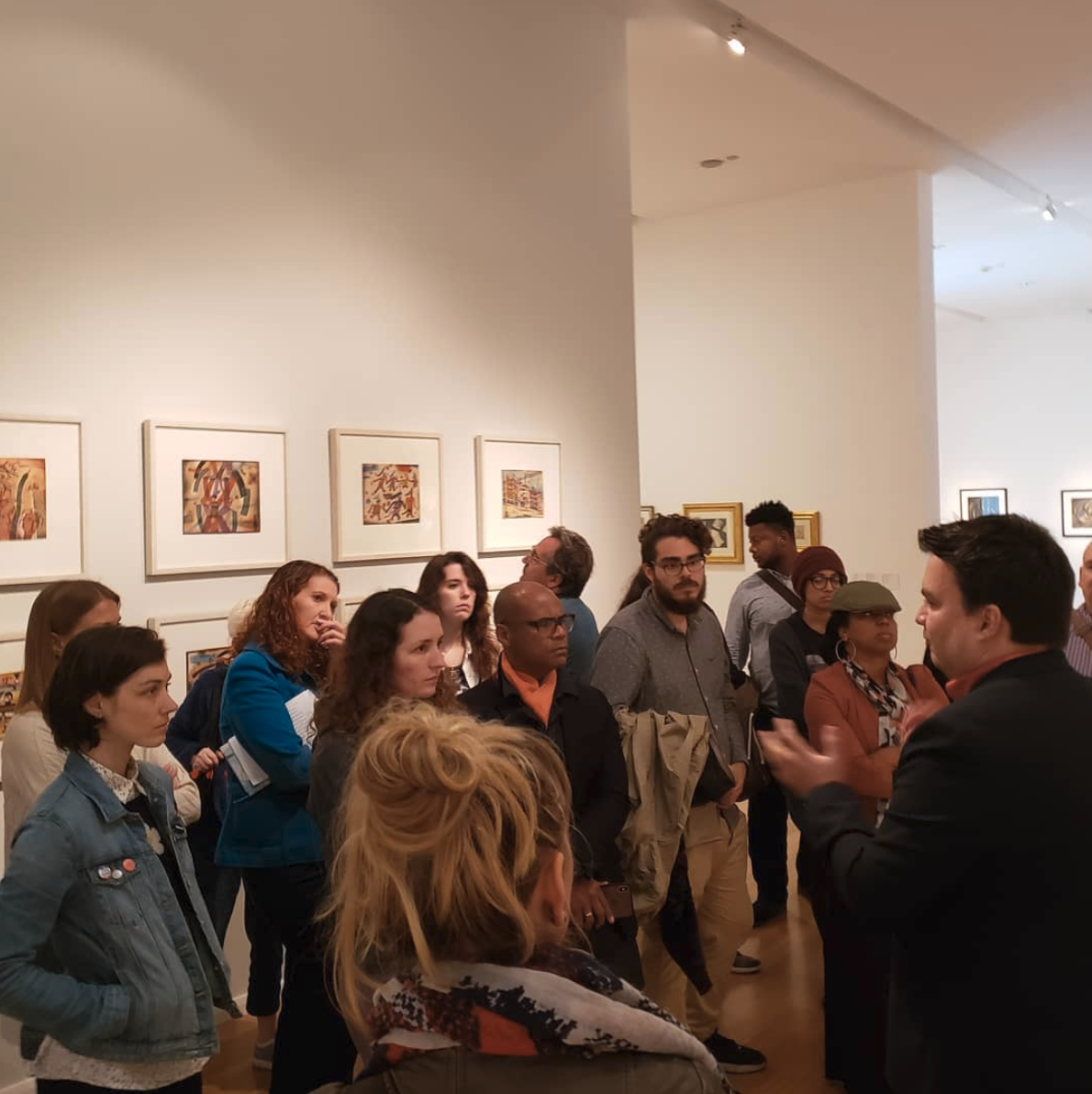 museum walk with stetson MFA of the americas, malba (museum of latin american art, buenos aires) photo: urayoán noel