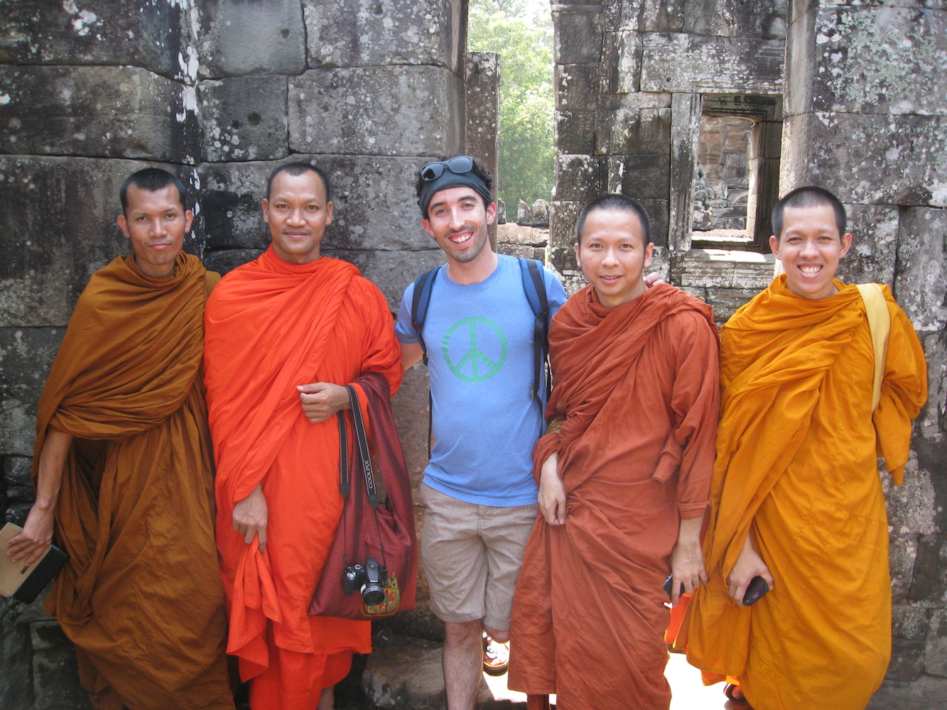 After taking this photo, these monks vanished into thin air. Pretty nifty. I couldn't ask them how, because they didn't speak much english, and, they were gone.