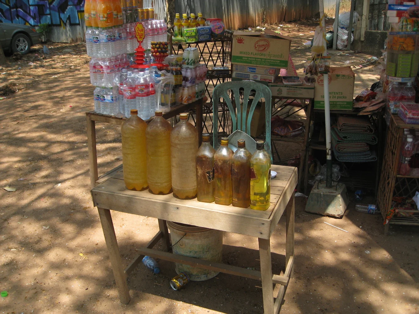  A gas-station, in order to fuel... 