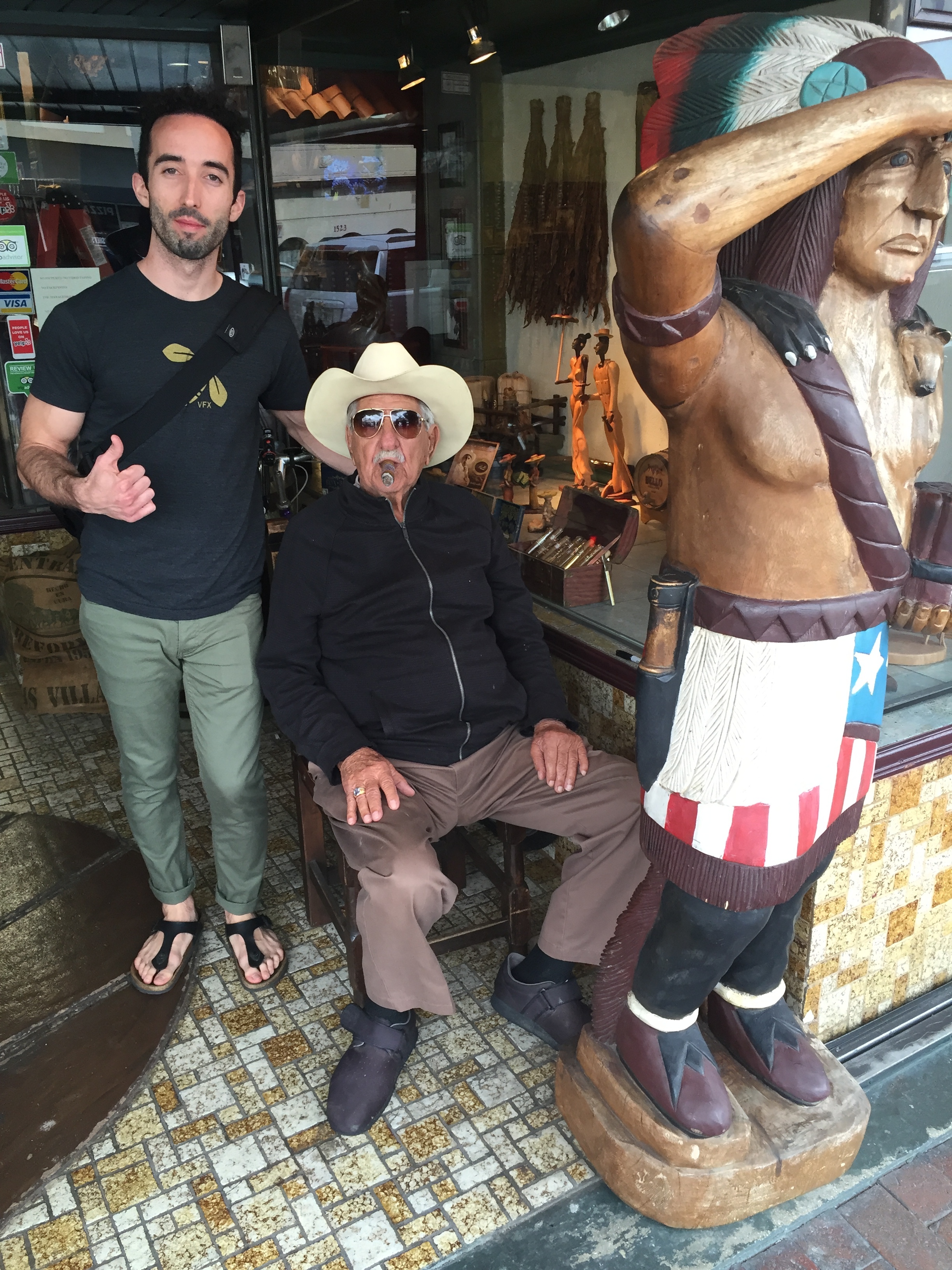 Friends are easy to make down here. The guy with the cowboy hat and sunglasses wasn't too bad either.