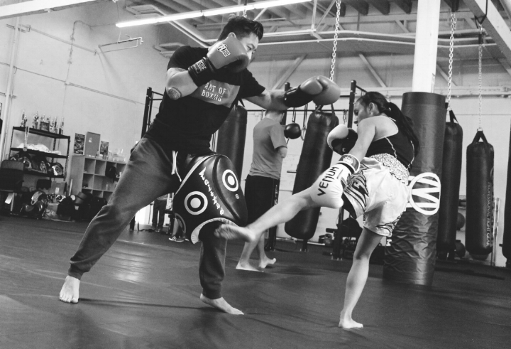 Muay Thai Training at Omni Movement. 
