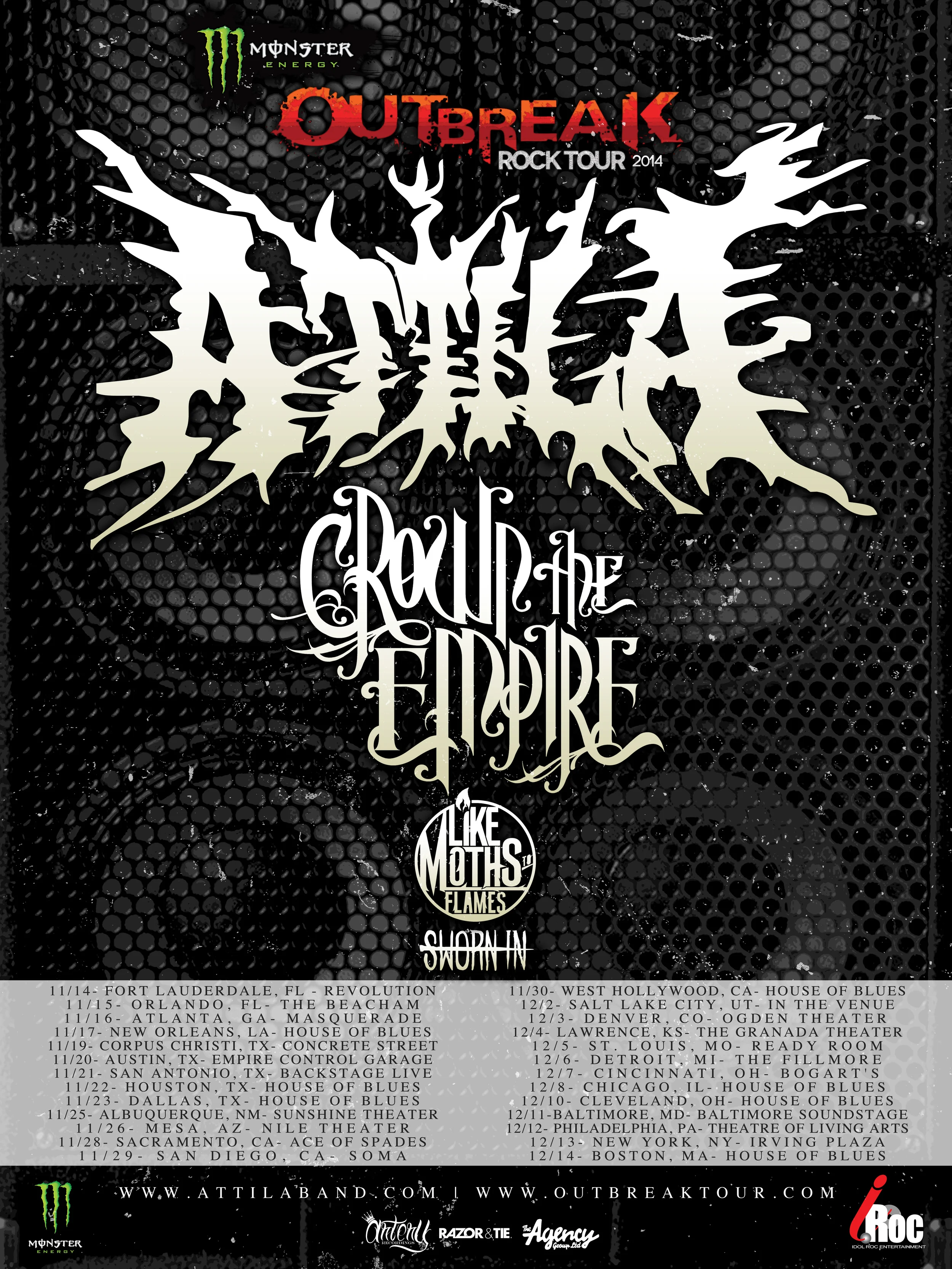 Outbreak Tour 2014
