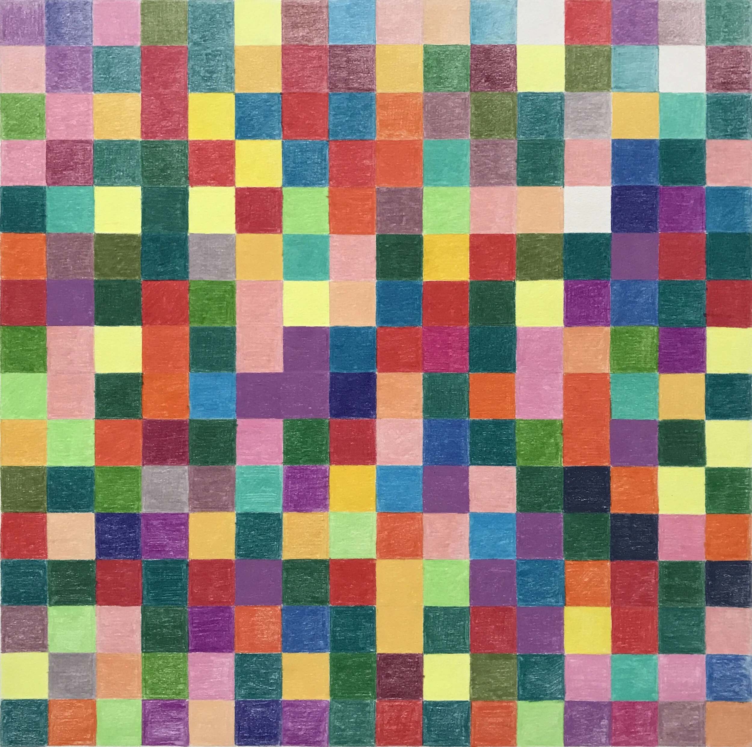 Birthday card, 2003  |  Colored pencil on vellum