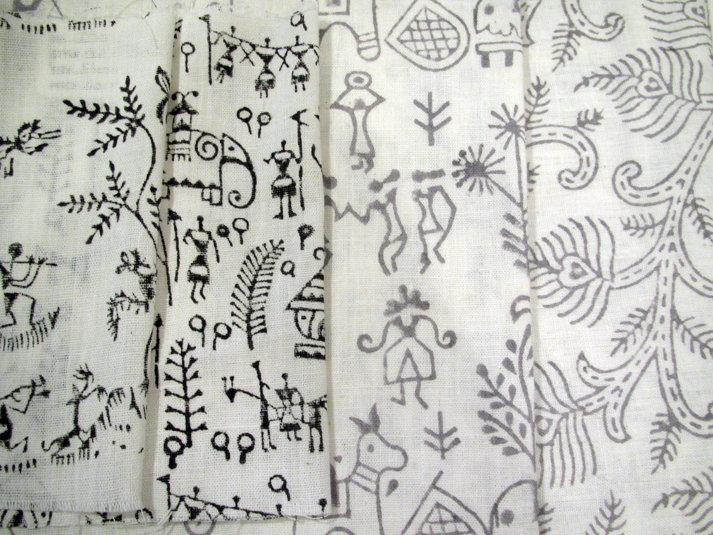 Khadi, hand block print