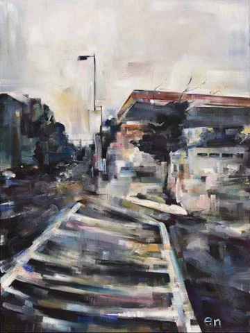 The Walk Home 36" x 48" oil on canvas
