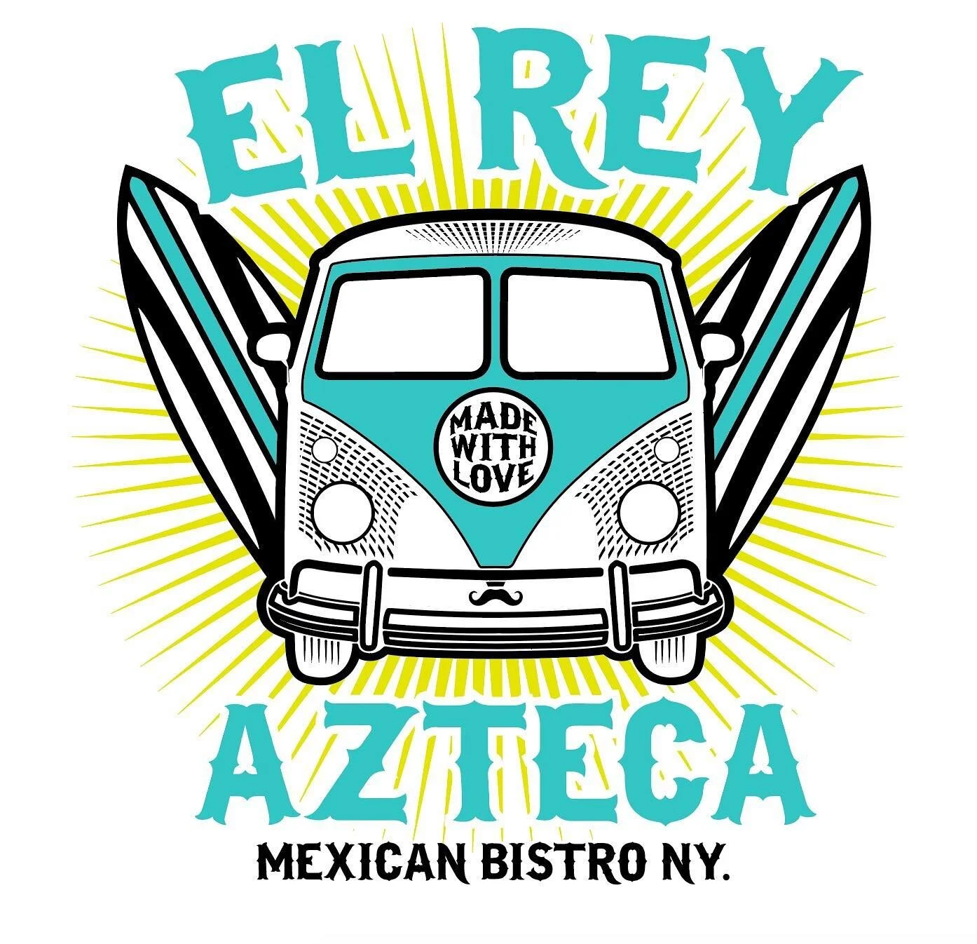 El Rey AZTECA NY new logo in progress!