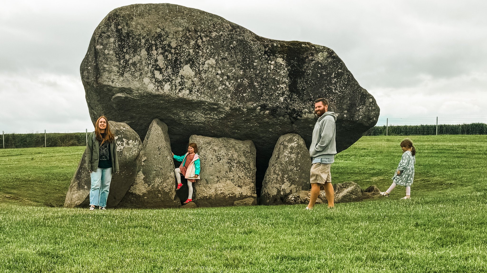 COUNTY CARLOW - The Brownshill Dolmen, An Ancient Portal Tomb