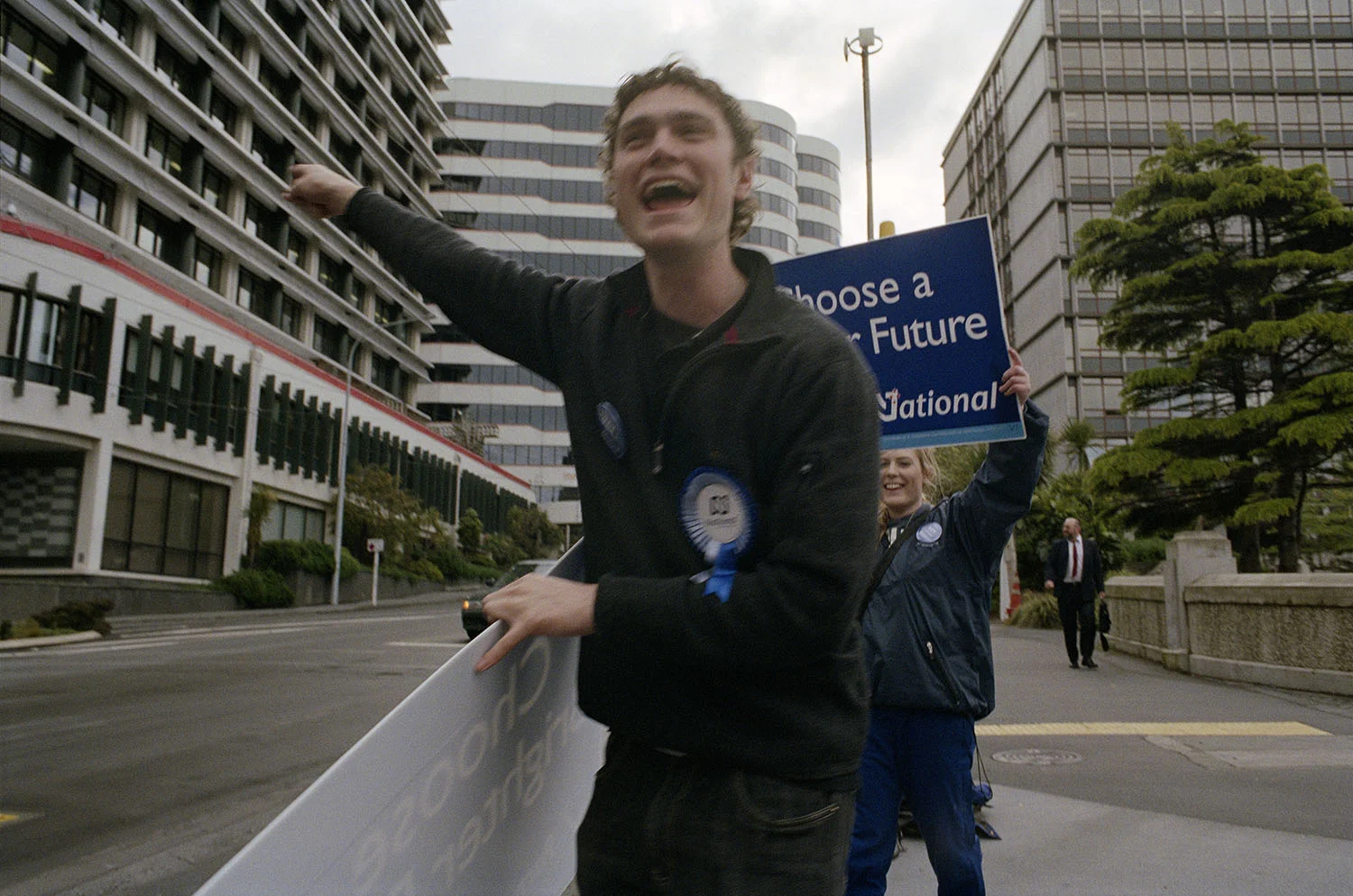 The last day of campaining.