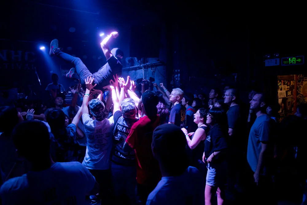 Mosh pit at CNHC2