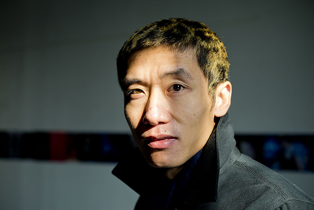 Xiao Rong, lead singer of Brain Failure, one of Beijing's longest running punk bands.