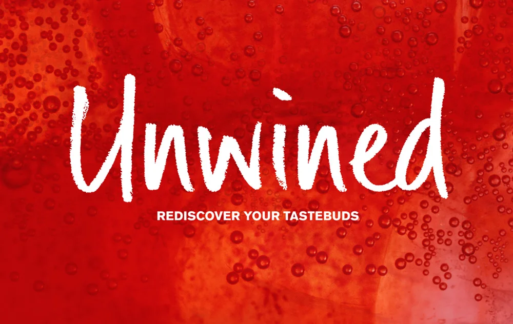 Unwined logo variants – Juice – Design by Ian Whalley