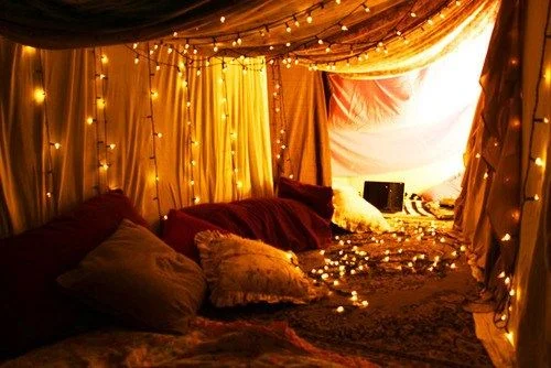 I would make this the inside of the tent, duh.