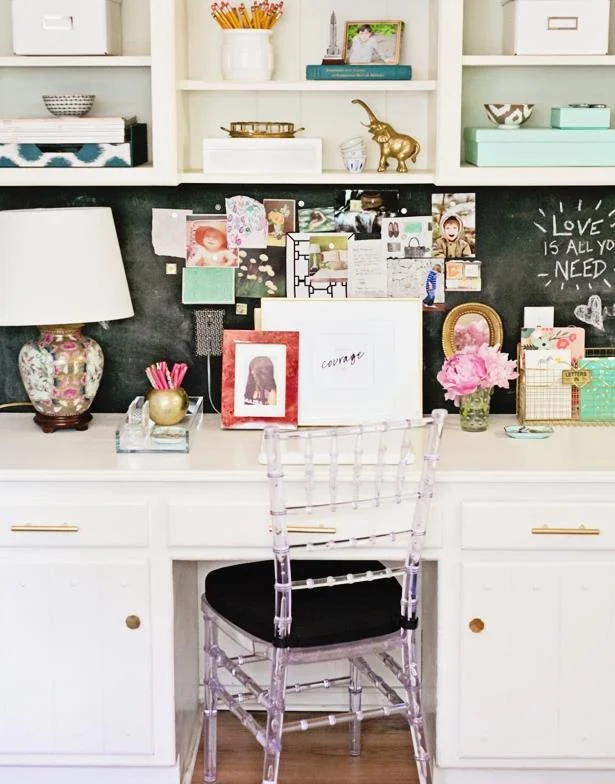 Chalkboard Backsplash with Kitchen Desk.jpg