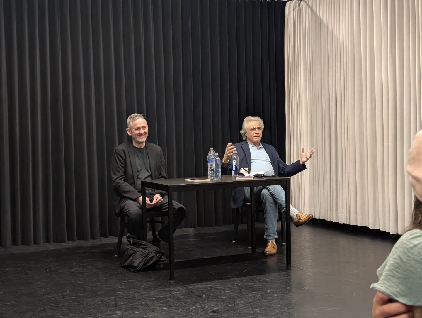 We had the privilege of hosting a special event featuring Andreas Manolikakis's new book, METHOD ACTING: Myths and Realities, A Personal View.

Andreas Manolikakis, Director of MFA Directing Program and former Chair of The Actors Studio Drama School,
