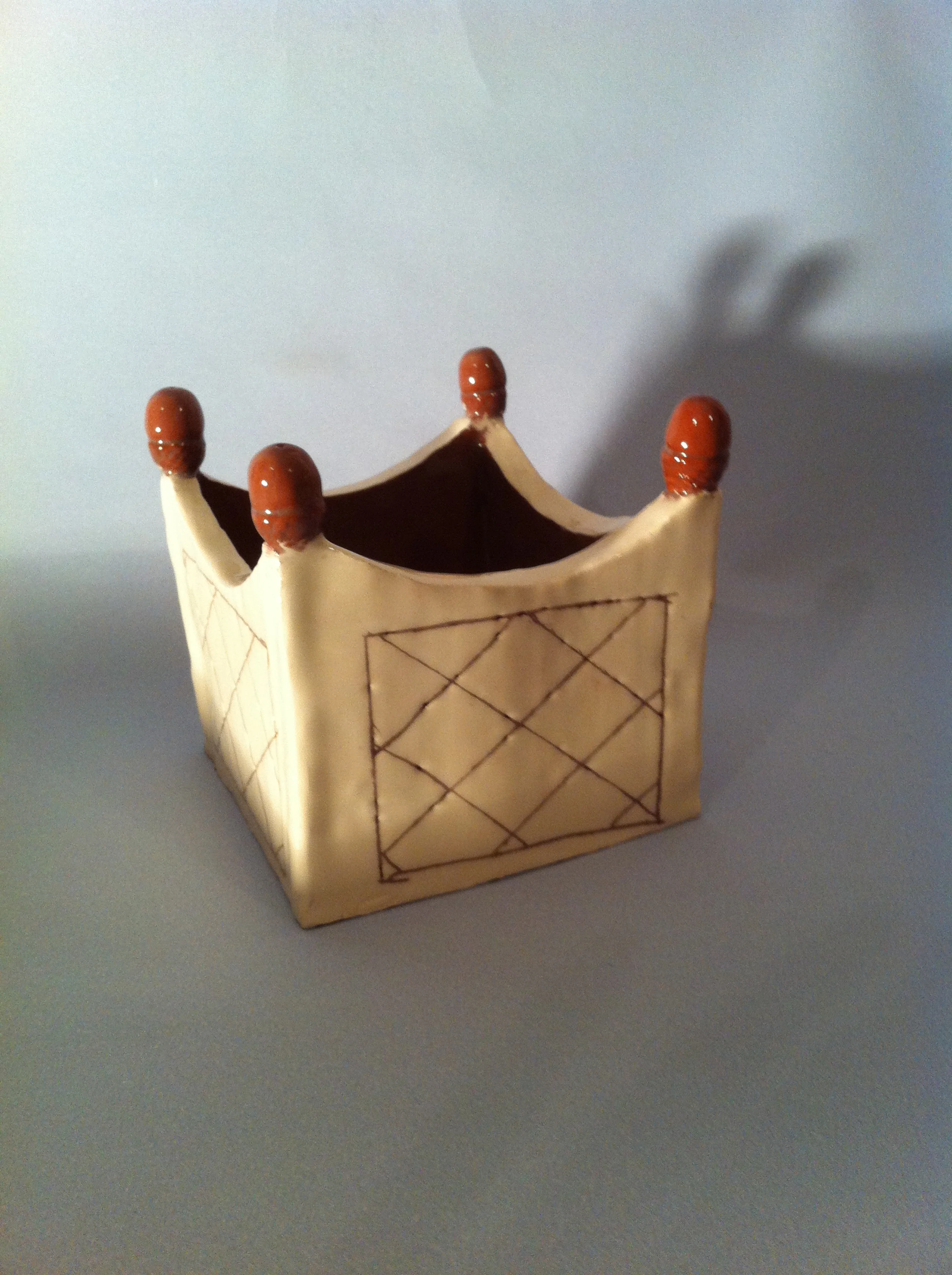 Square planter - Chris Thorley