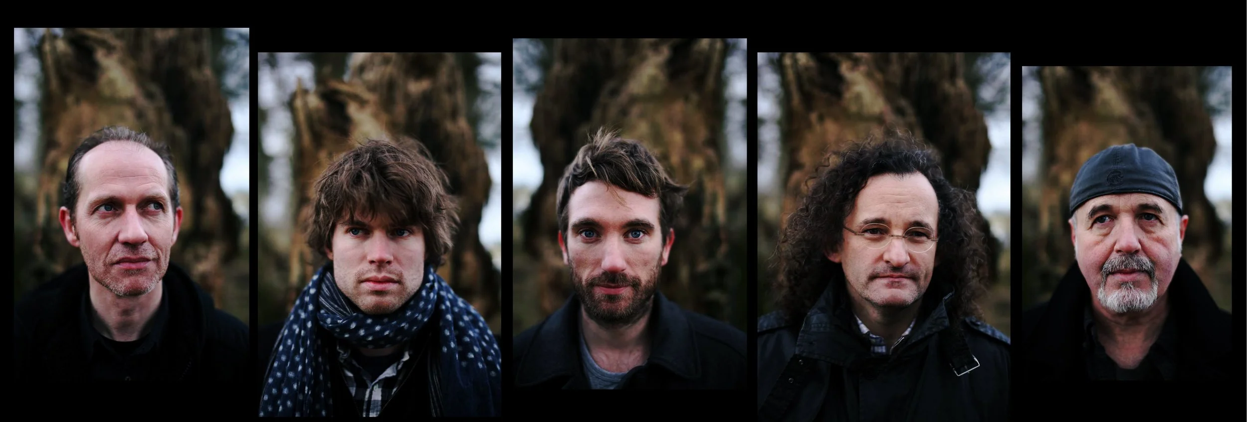 left to right: Iarla Ó Lionáird, Thomas Bartlett, Caoimhín Ó Raghallaigh, Martin Hayes, Dennis Cahill Photo credit: Feargal Ward