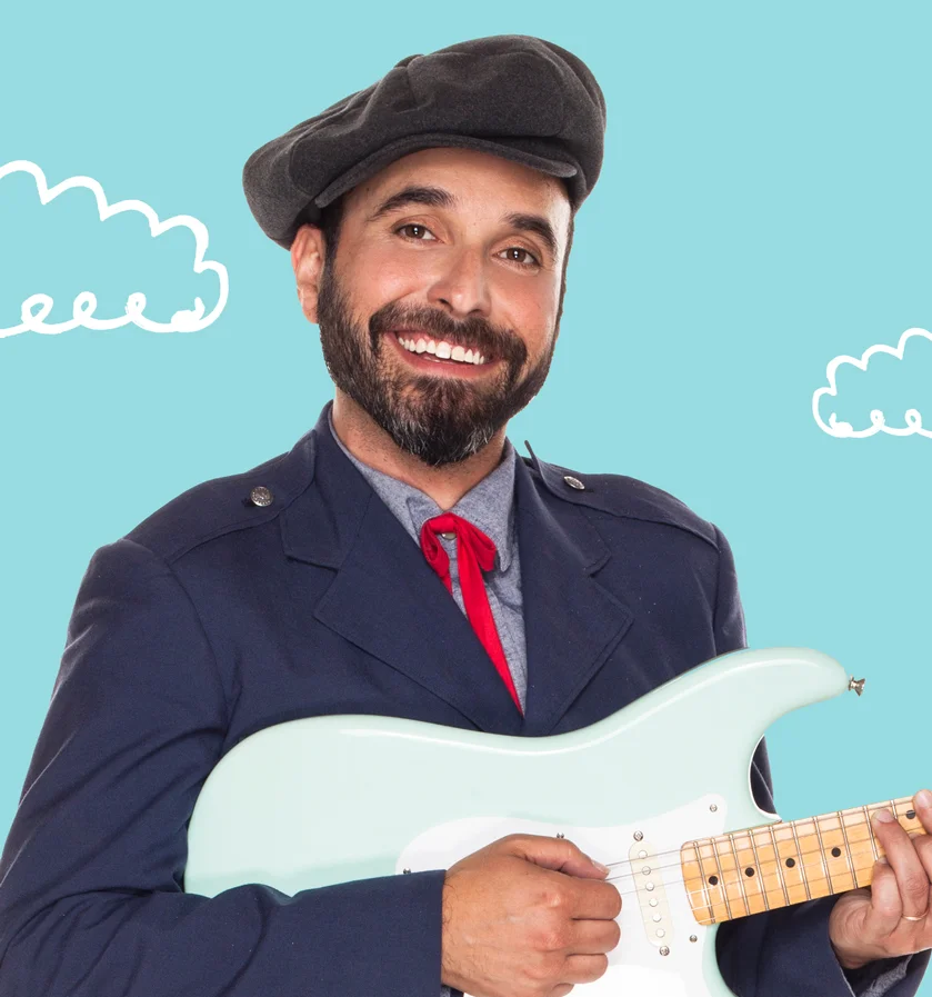LUCKY is a low key, thoughtful musician - he’s always working on songs for Lucky Diaz and the Family Jam Band when he’s not helping Lishy solve whatever mess she has gotten herself into. A bilingual Spanish and English speaker- lucky is kind, courageous and helpful in every language.
