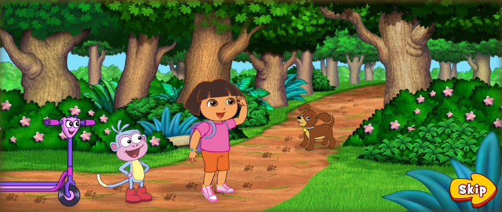 Game: Dora the Explorer — FableVision Studios