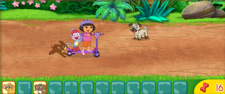 Game: Dora the Explorer — FableVision Studios