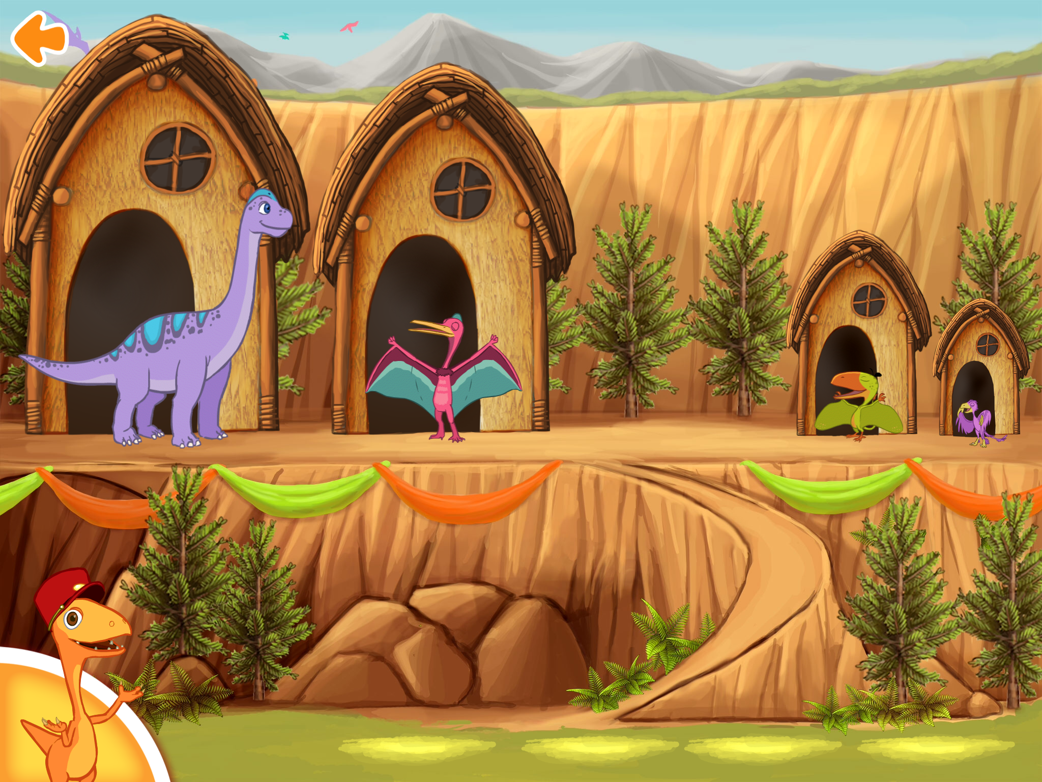 Game: Dinosaur Train Games — FableVision Studios