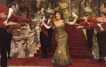 Barbra Streisand in the 1968 musical comedy Hello, Dolly!