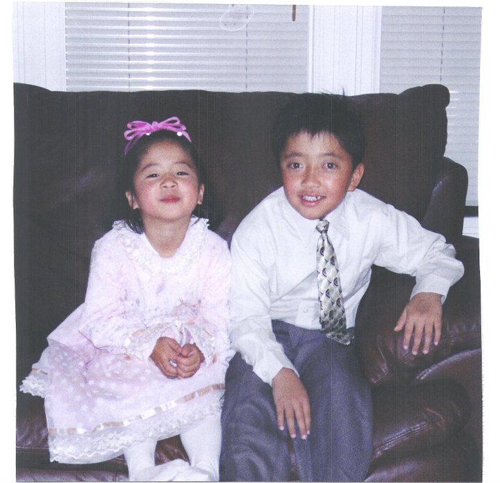 Here I am with my older brother; he was always a big influence on my love for games.