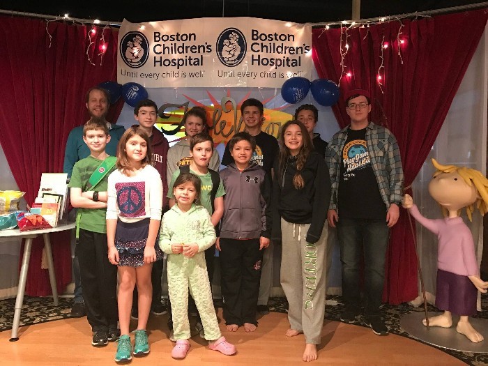 Last year's Extra Life team at FableVision Studios
