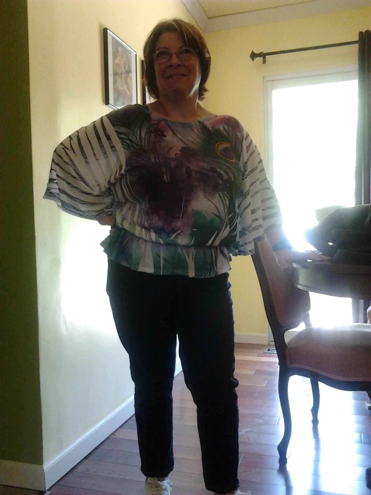 If this shirt was any bigger I'd take flight.